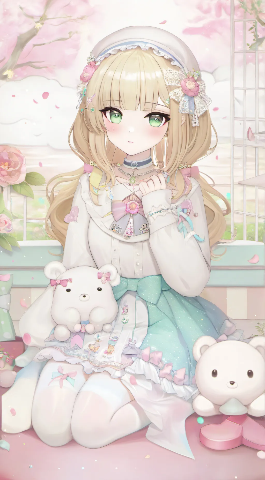 ai character: Naoe Sato  background