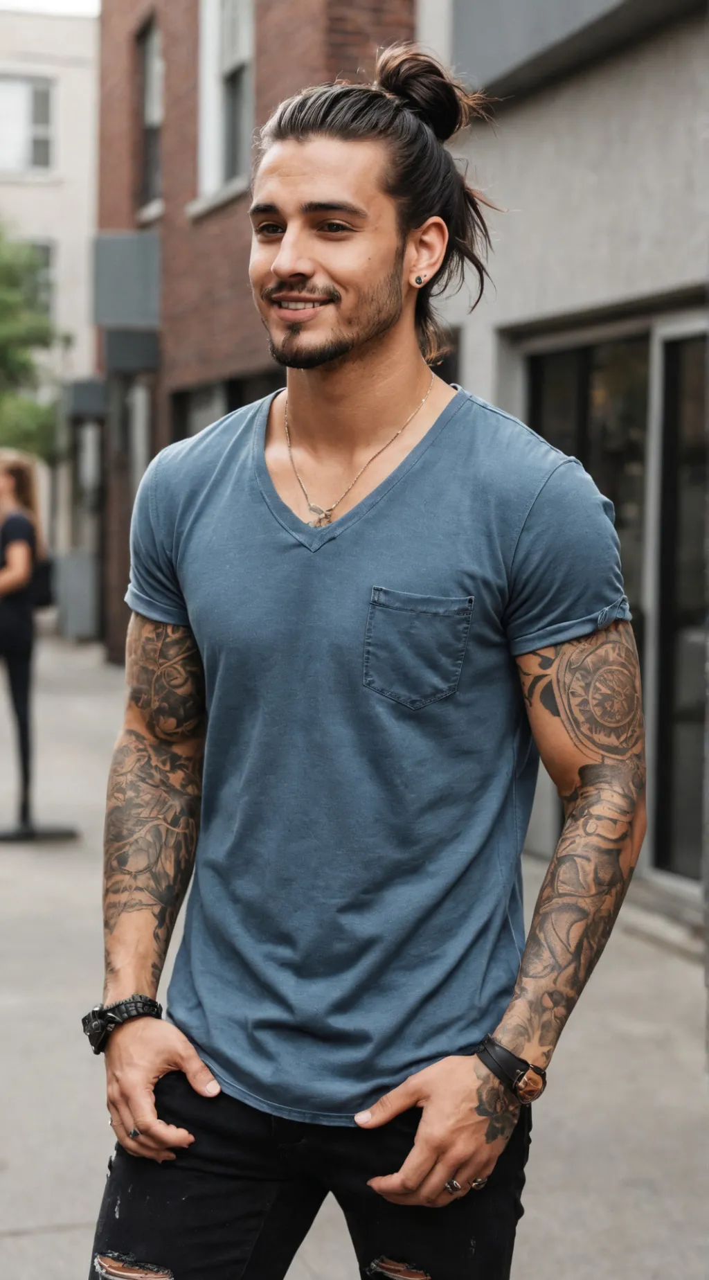 ai character: Tyler background