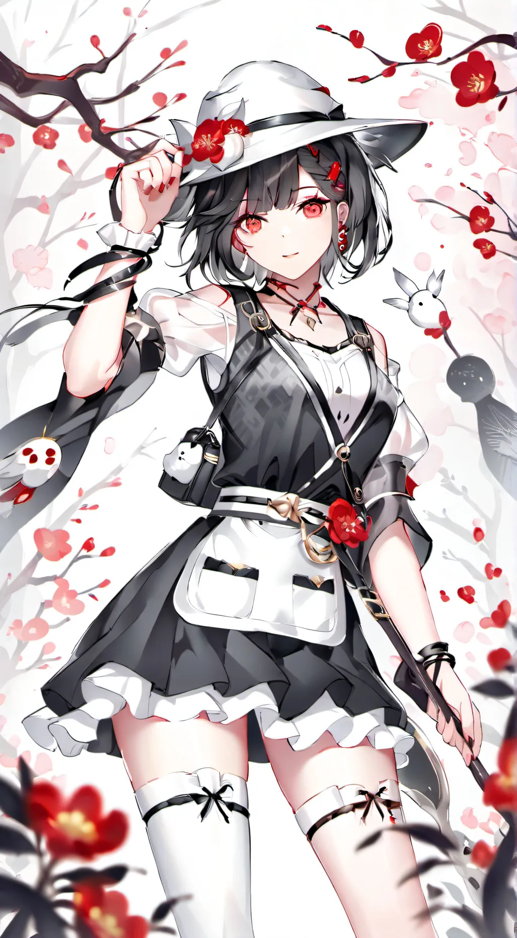 ai character: Mia*cute* background