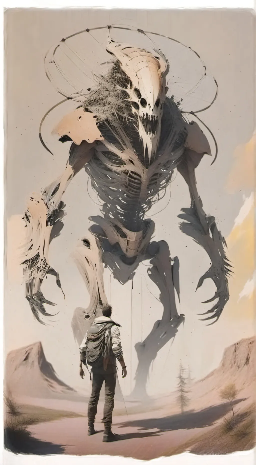 ai character:  Eldritch horror background