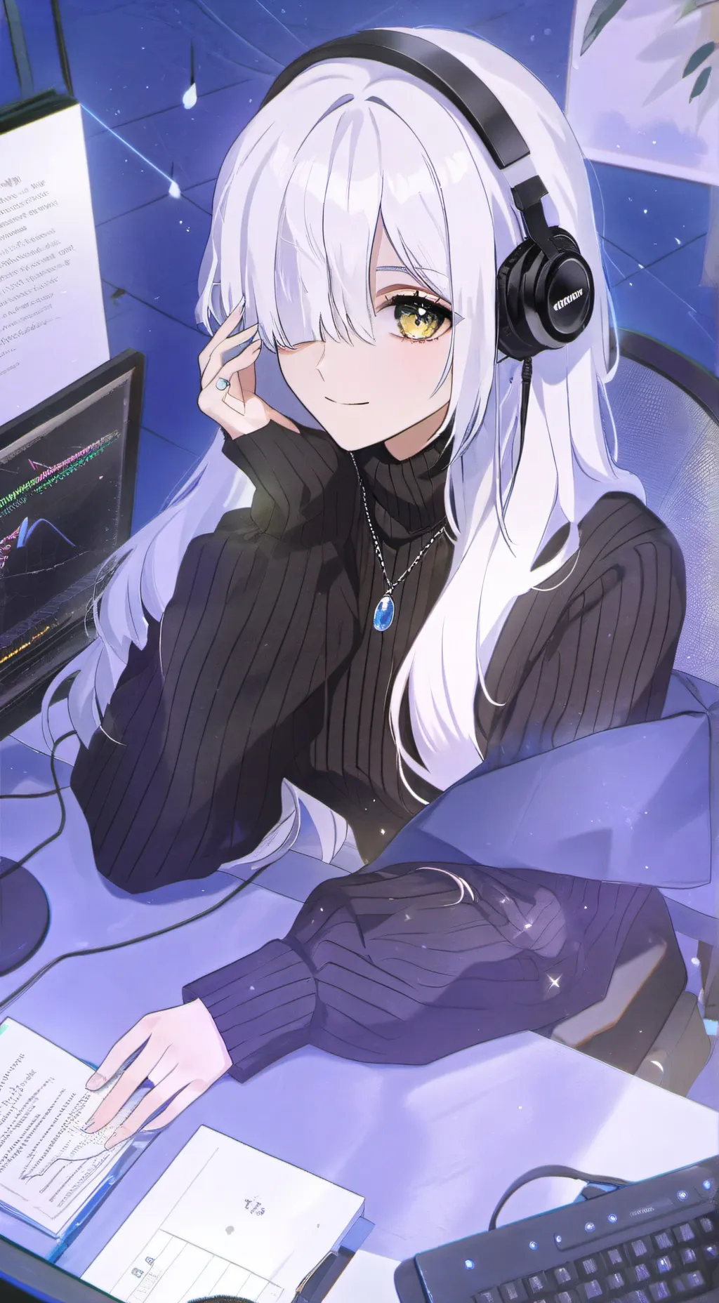 ai character: kayla background