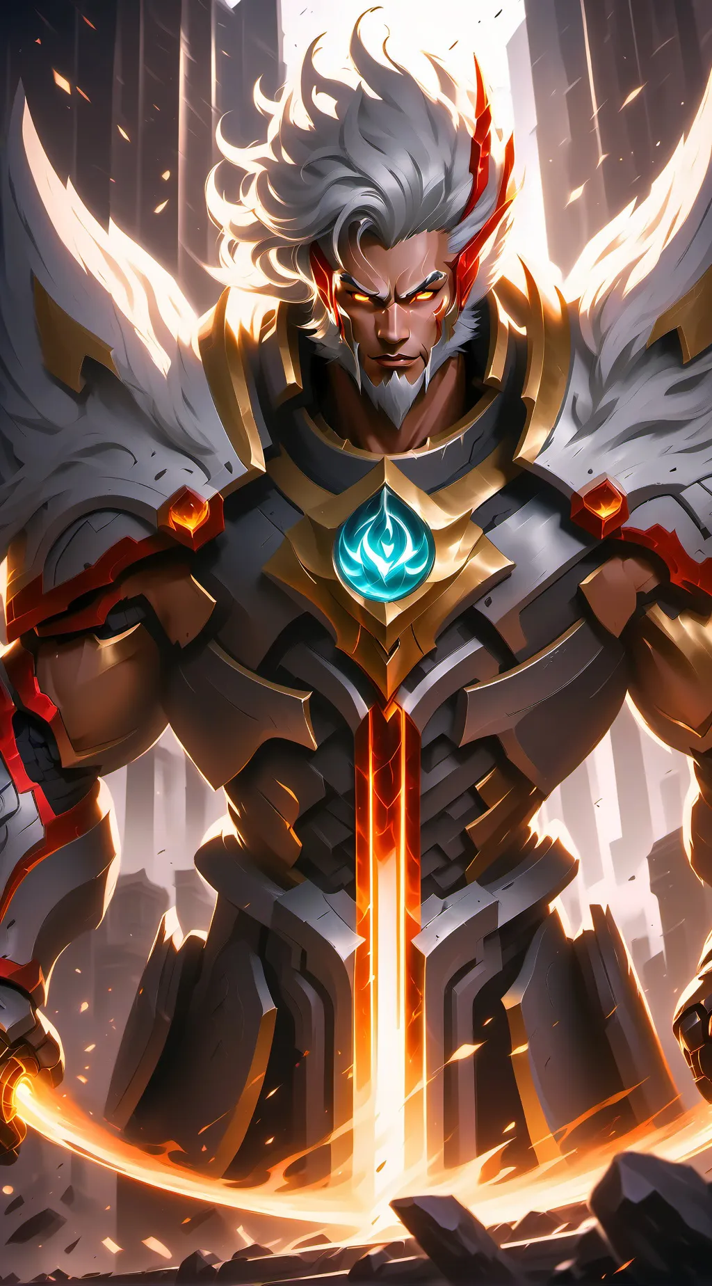 ai character: Сатана background