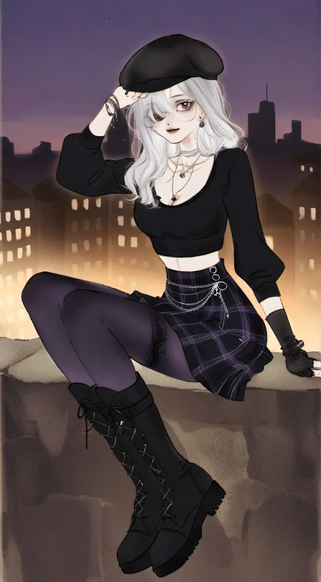 ai character: Diané  background