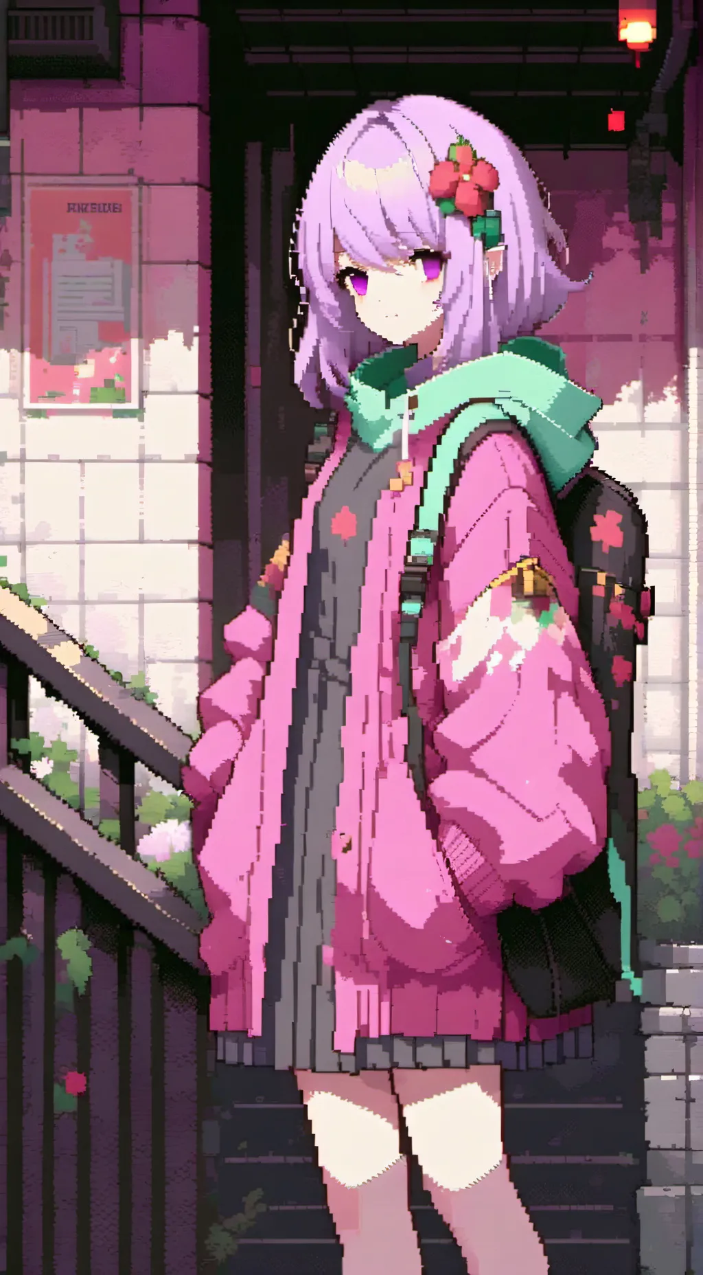 ai character: shibana background