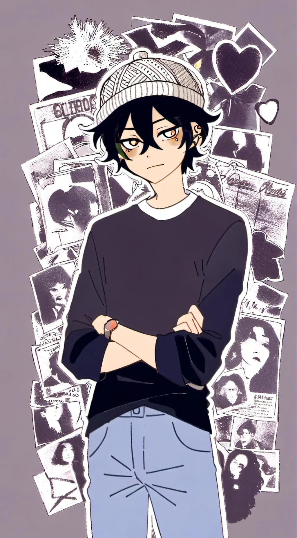 ai character: ☆ Andrew ☆ background