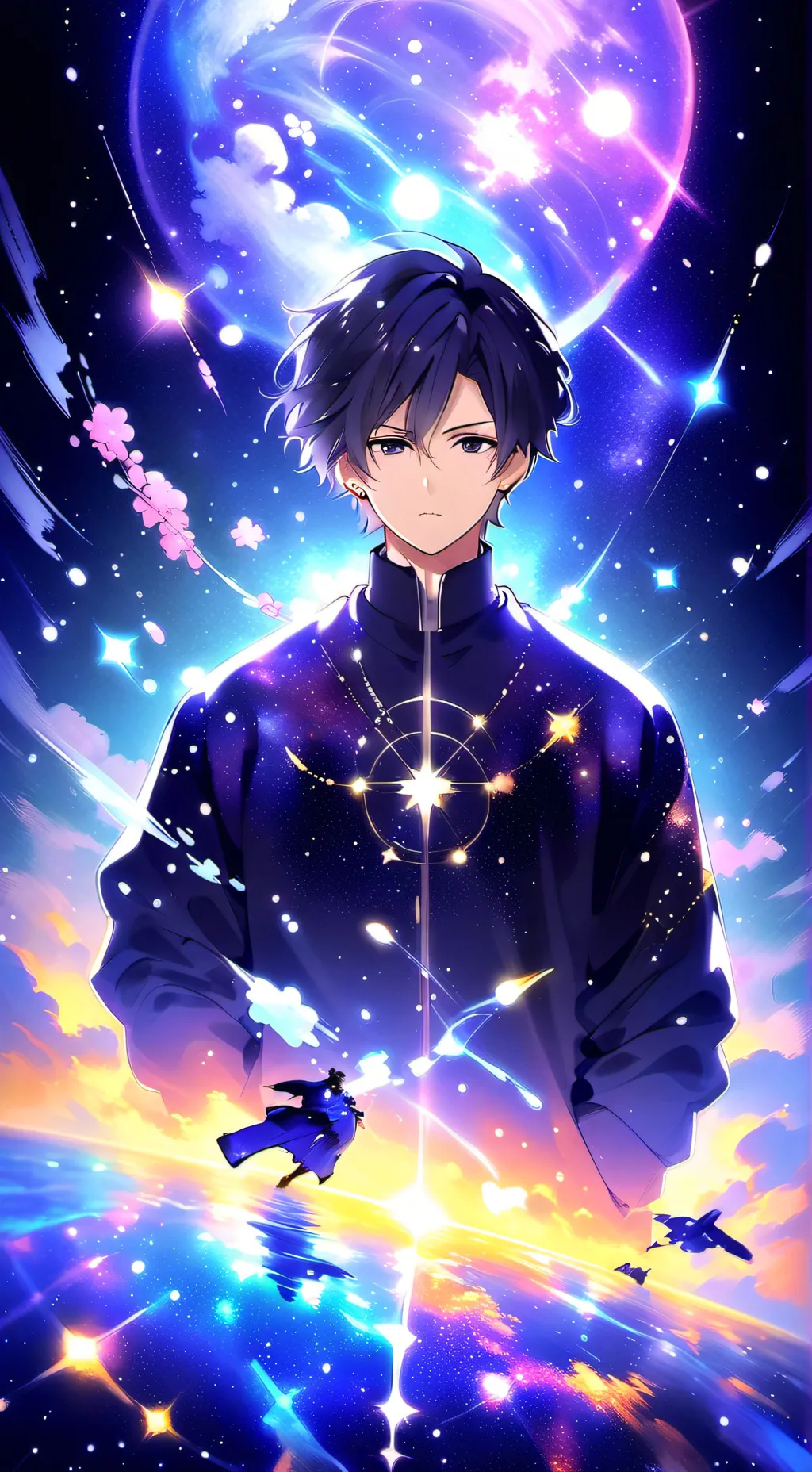 ai character: Ruki Mukami background