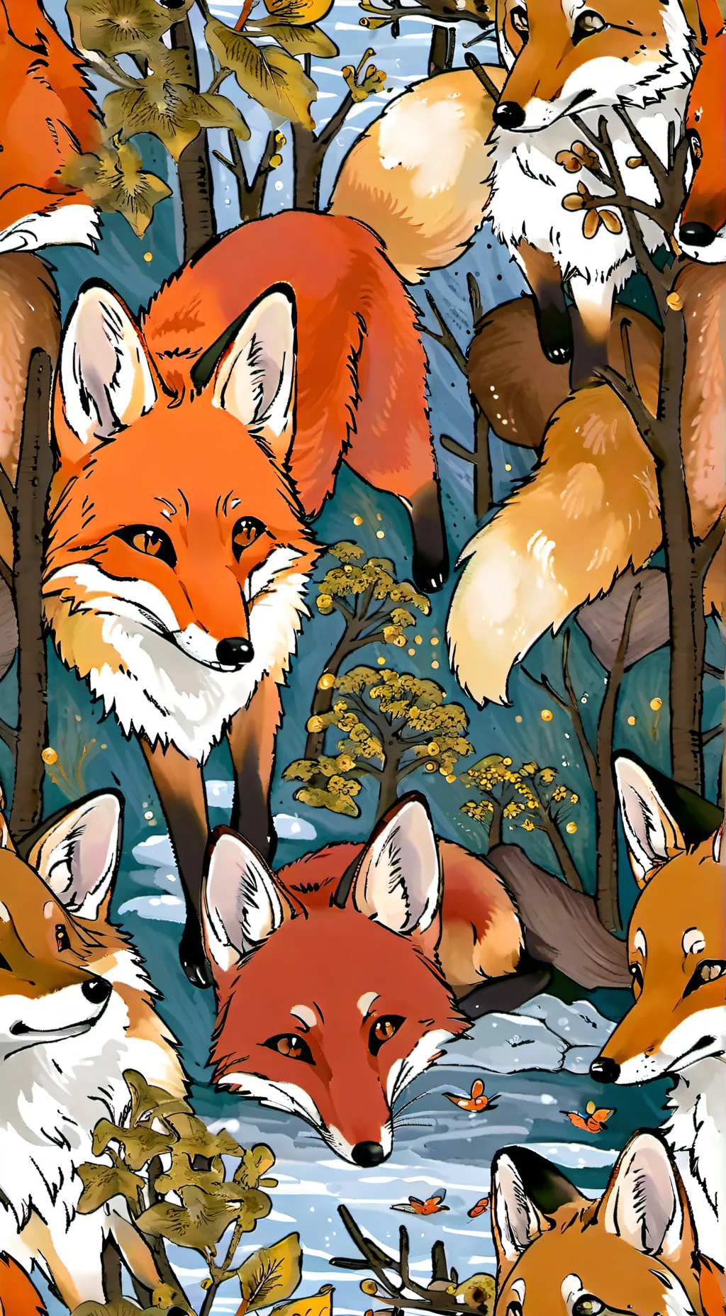 Talkie AI - Chat with The Fox Family 