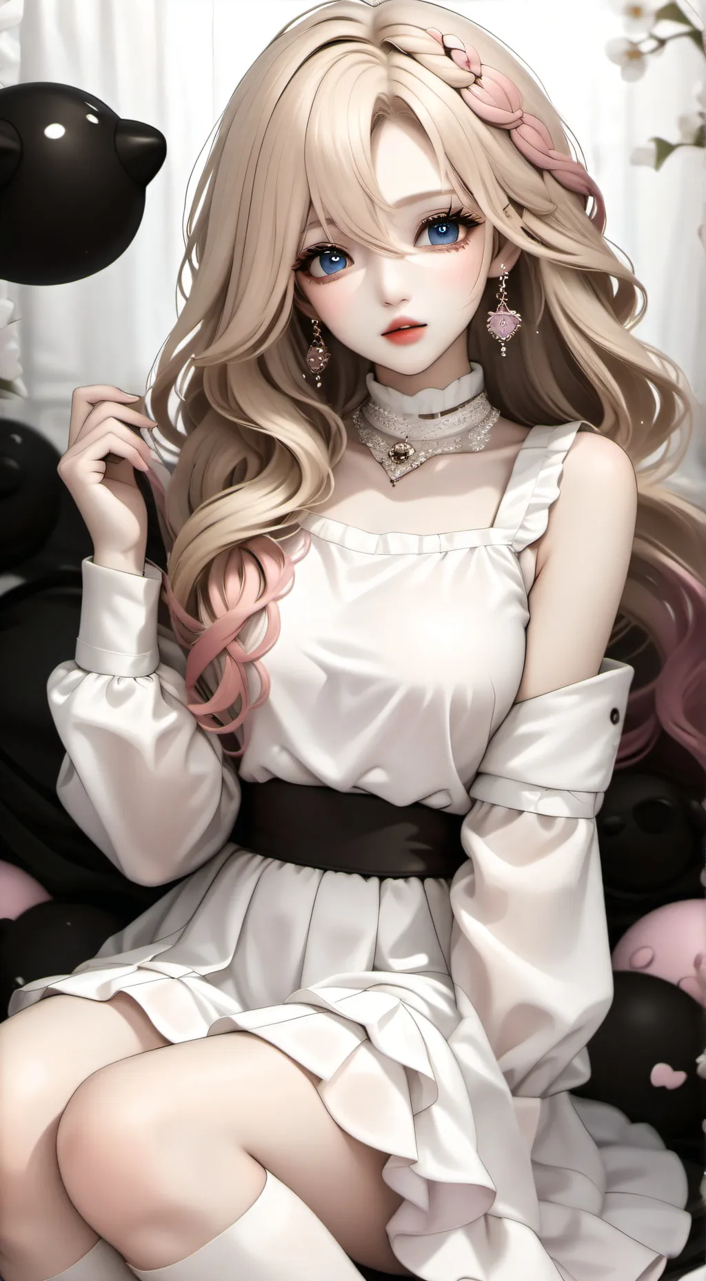 ai character: Lily background