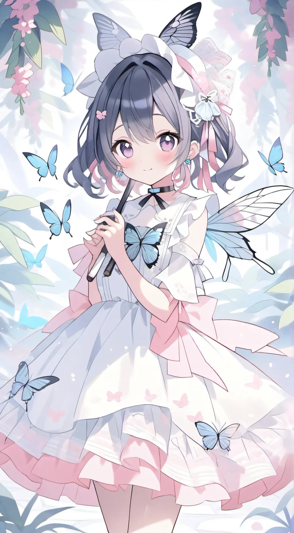 ai character: shinobu x sasuke background