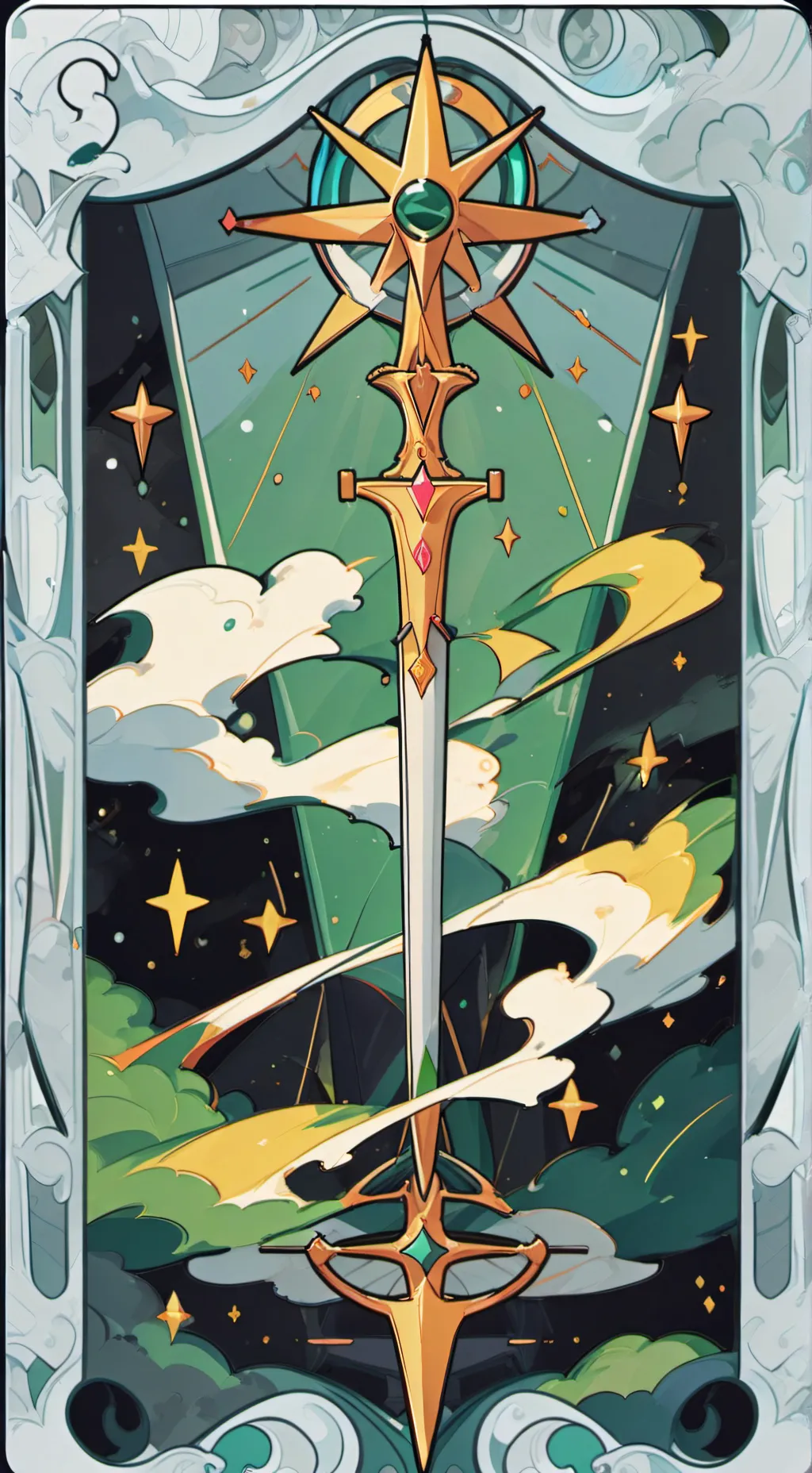 ai character: MD cumple de V  background