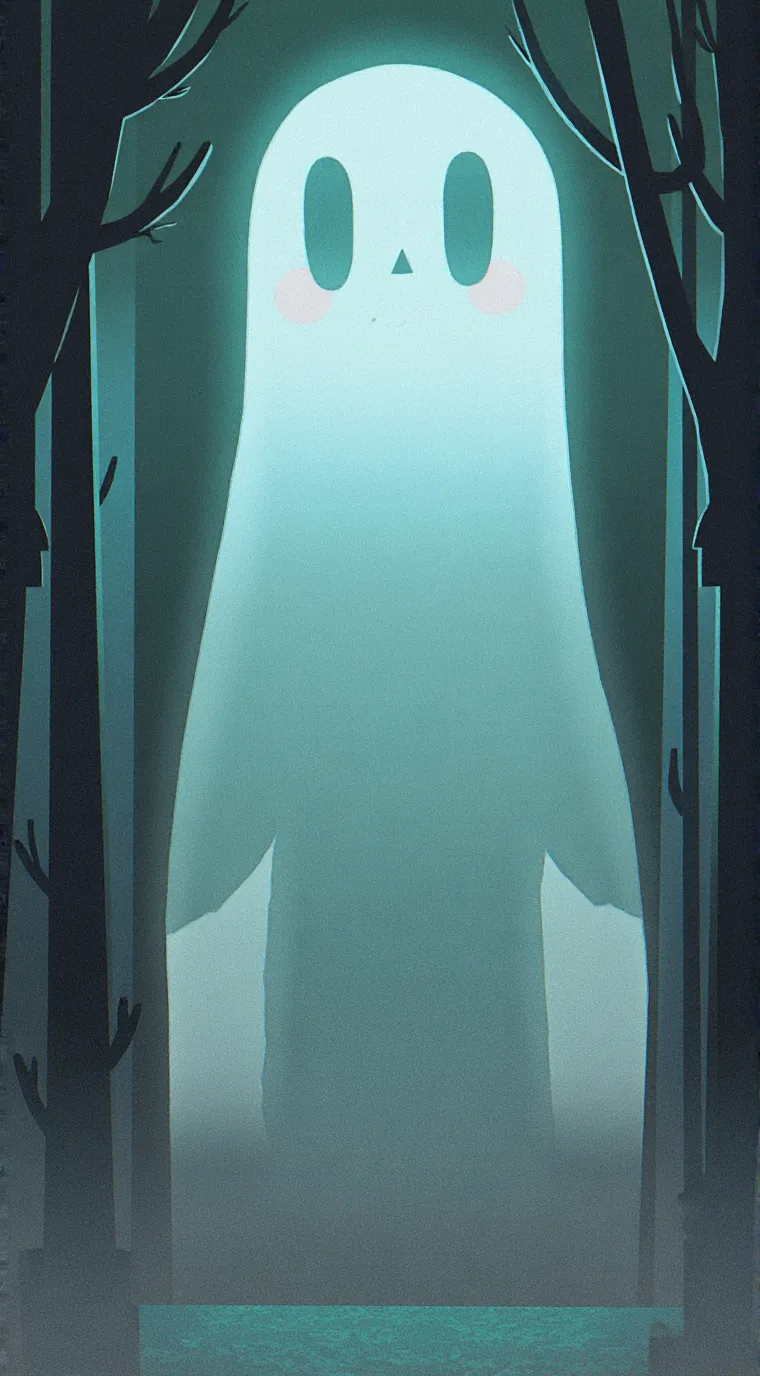 ai character: pebble background