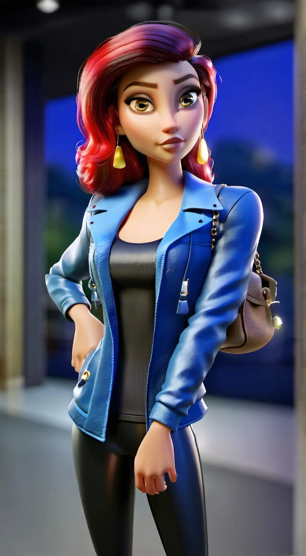 ai character: baddie test💅🎀 background