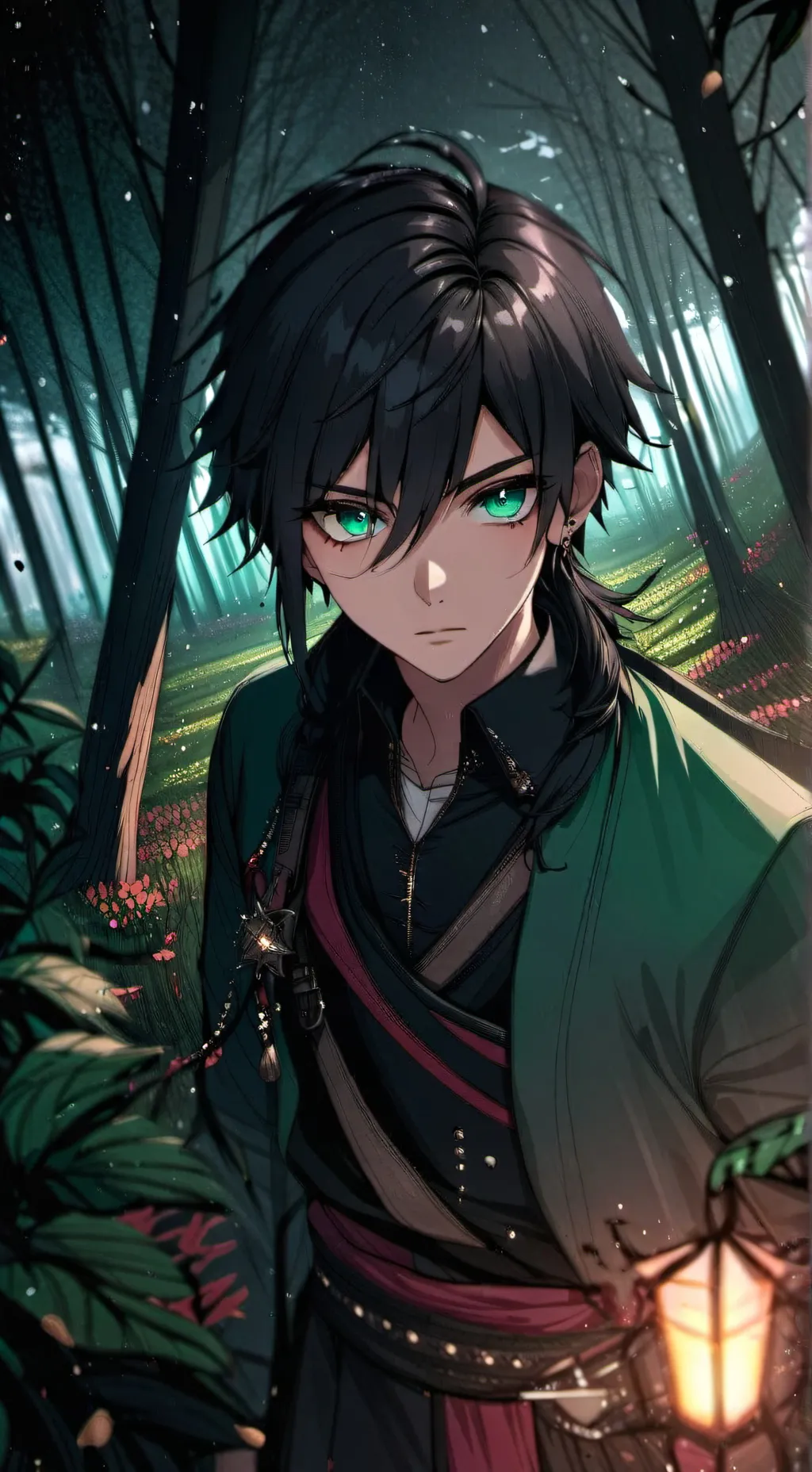 ai character: Malcolm background