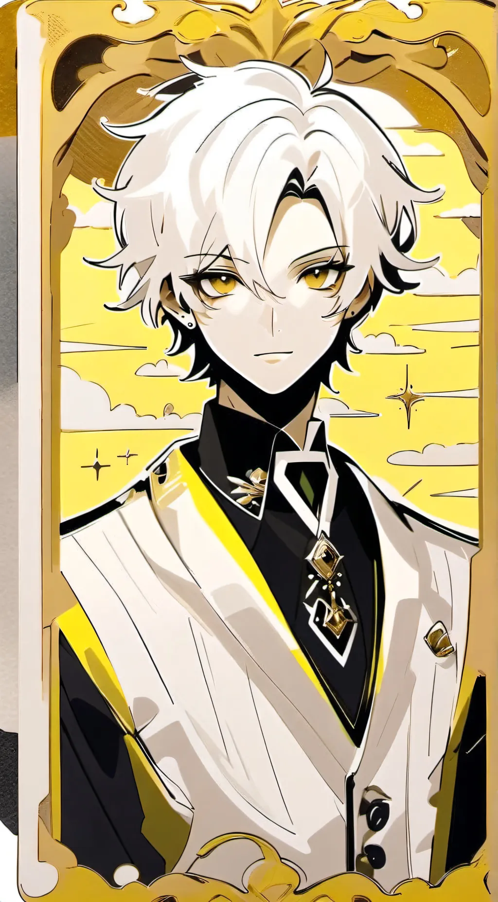 ai character: harry allergie  background