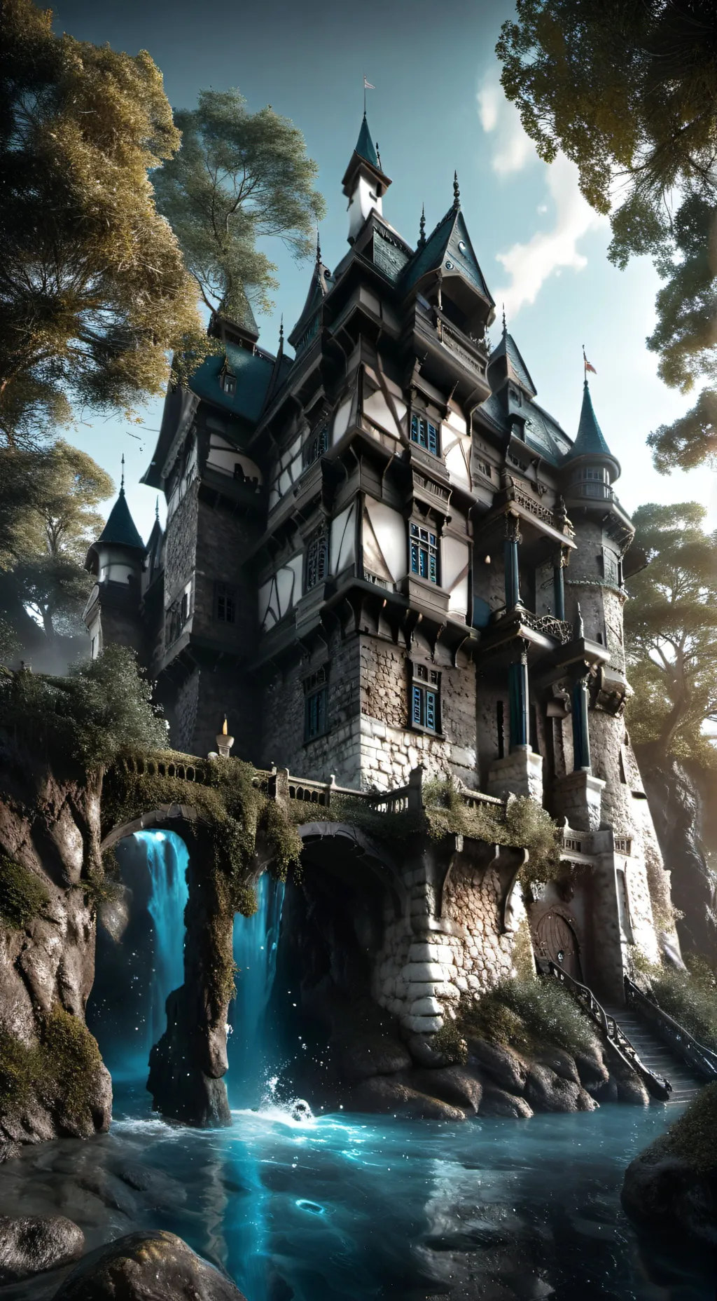 ai character: Adventure. background