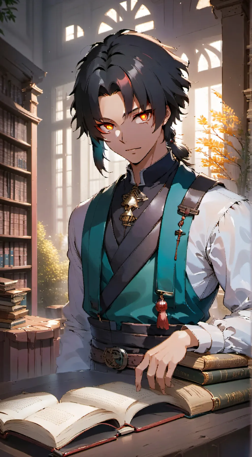 ai character: Lia background