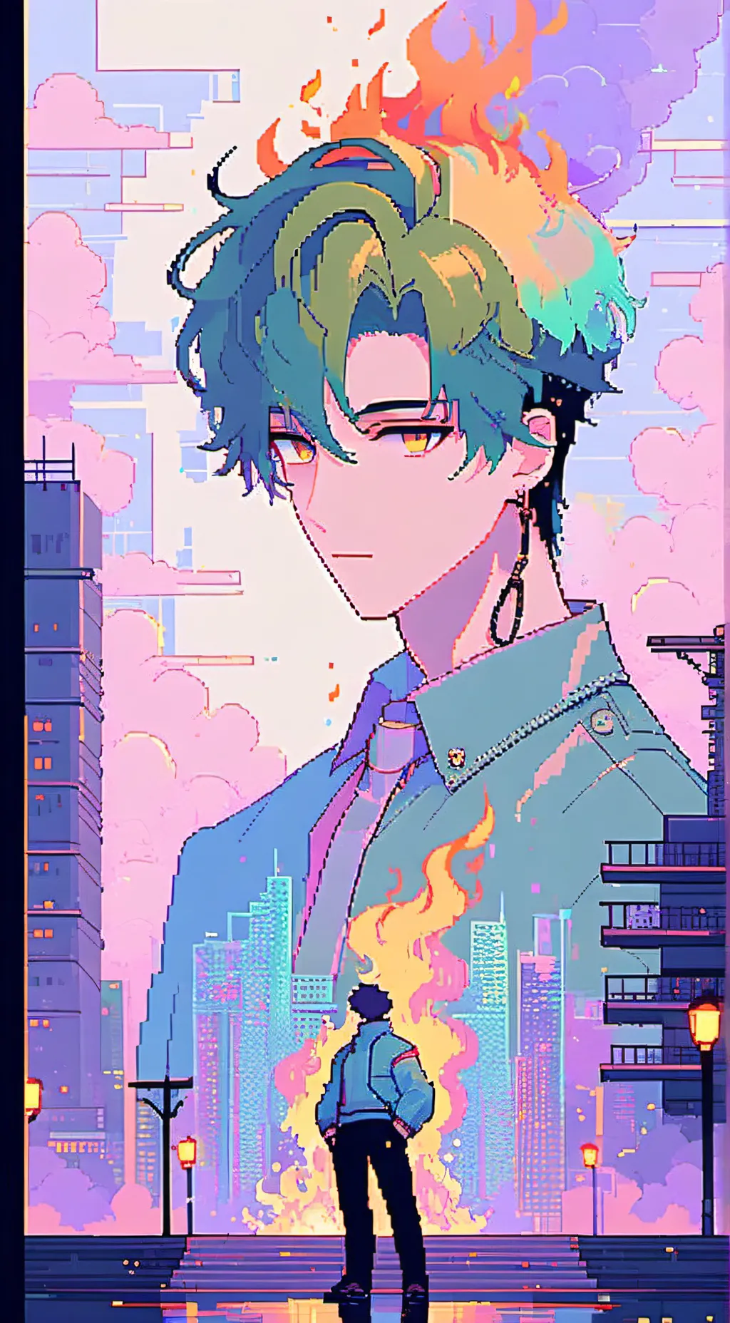 ai character: pate background