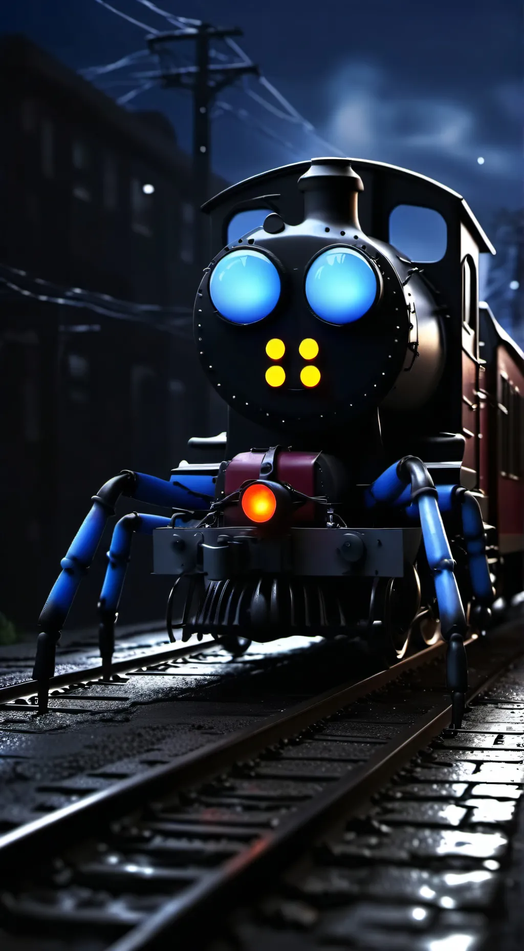 ai character: Spider Thomas ￼ background