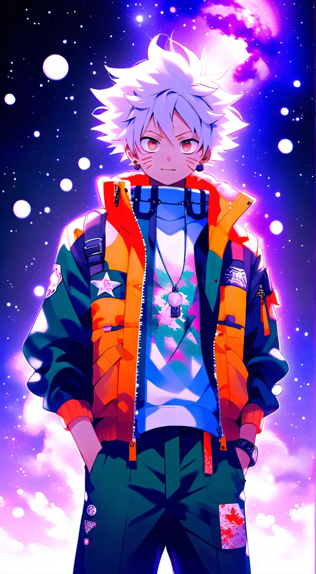ai character: bakugou background