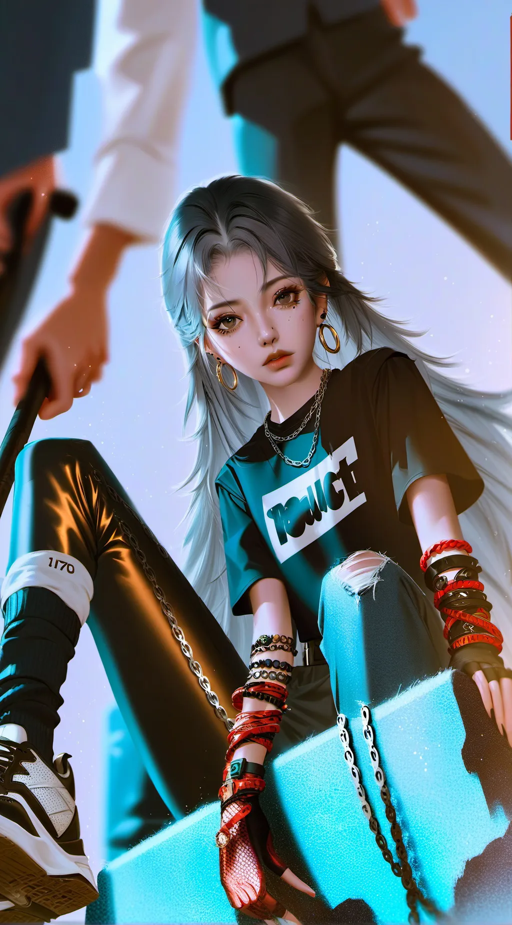 ai character: Nicole background