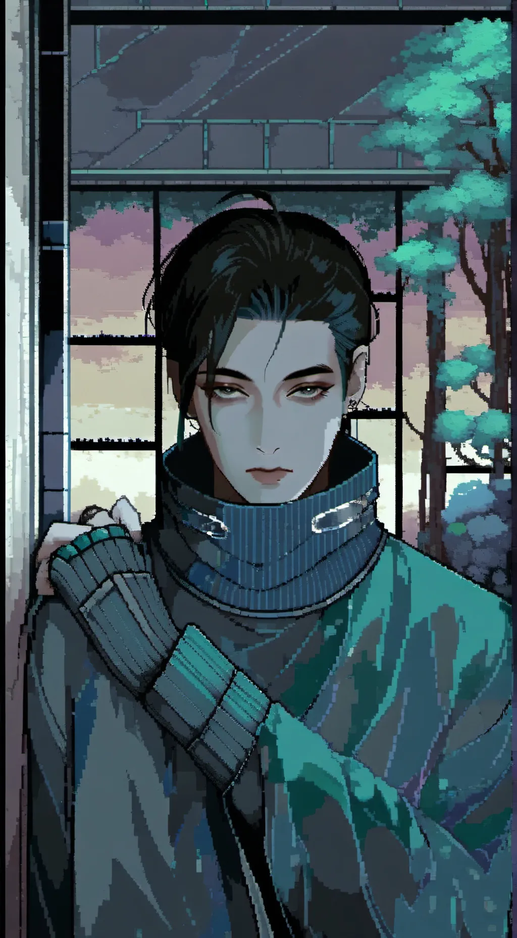 ai character: Damien Alek background