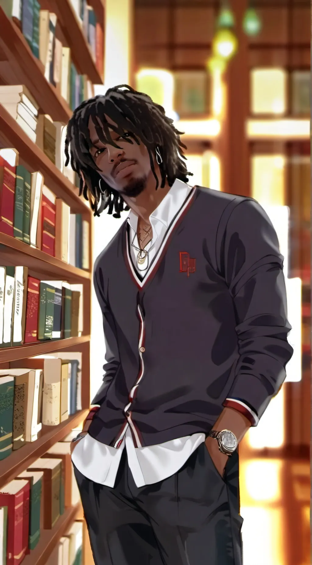 ai character: Andrew￼ background