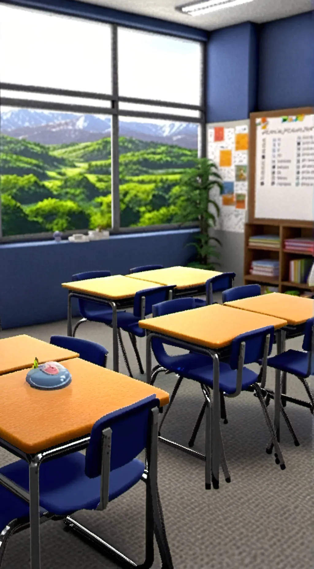 ai character: Highschool background