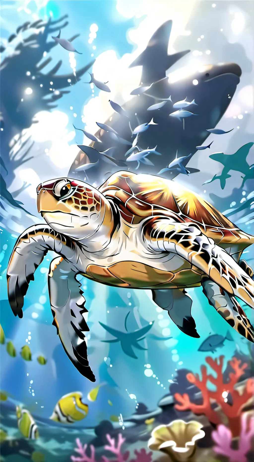 ai character: Kameyo background