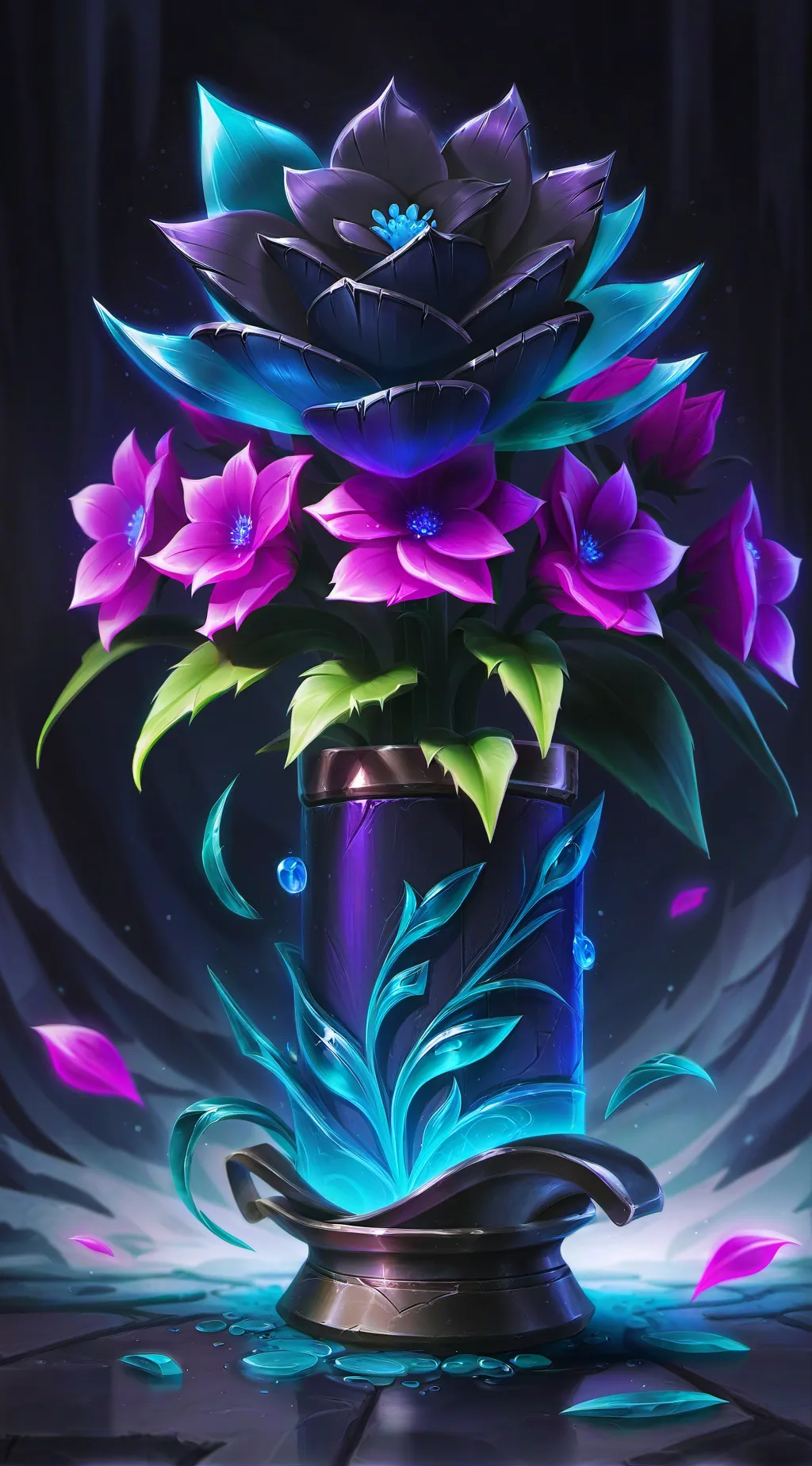 ai character: EMO BALDICUS😝 background