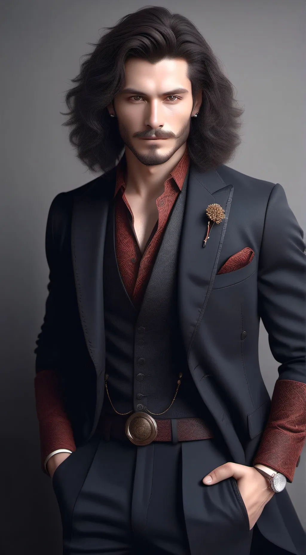 ai character: the sir man background