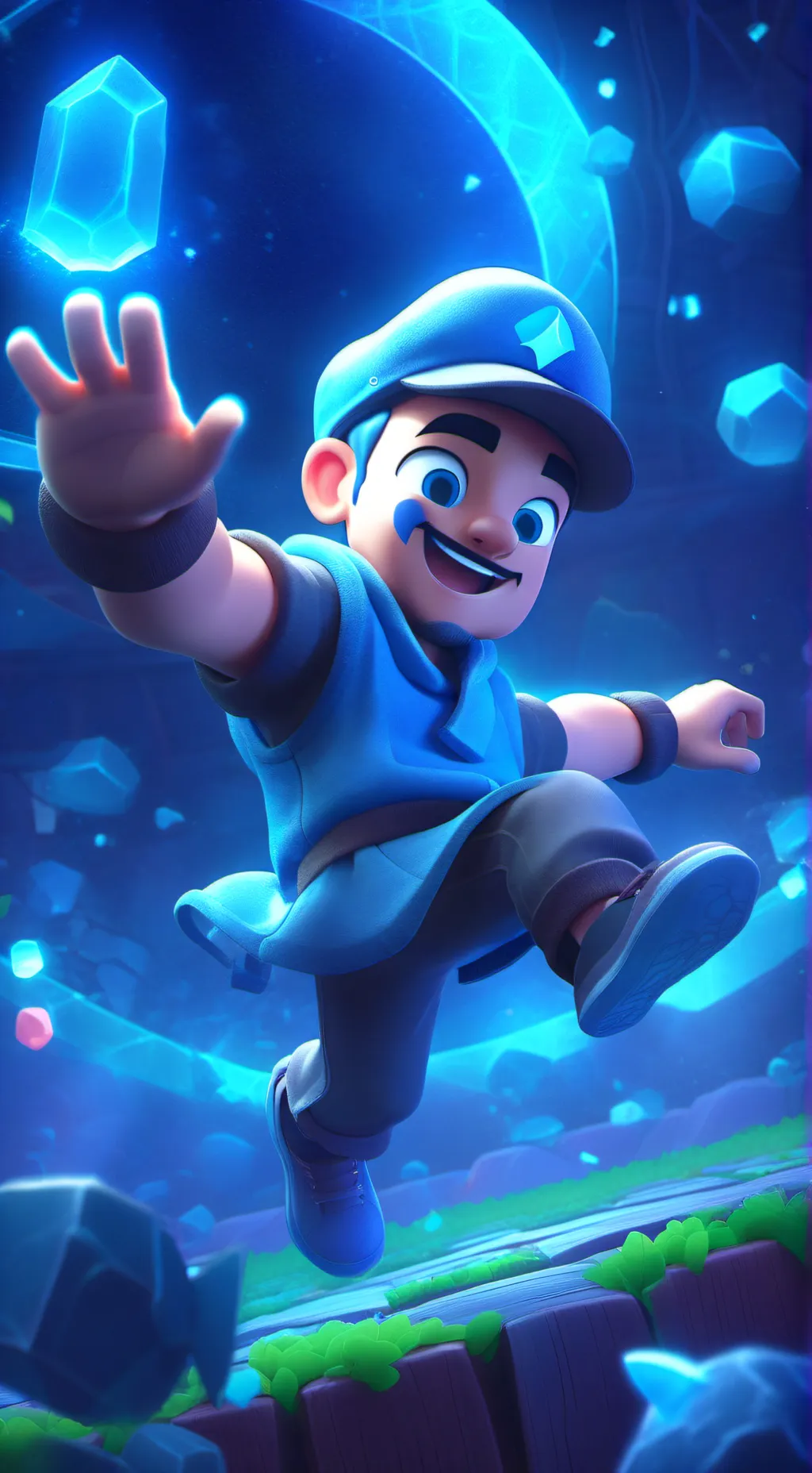 ai character: if u was a legend background