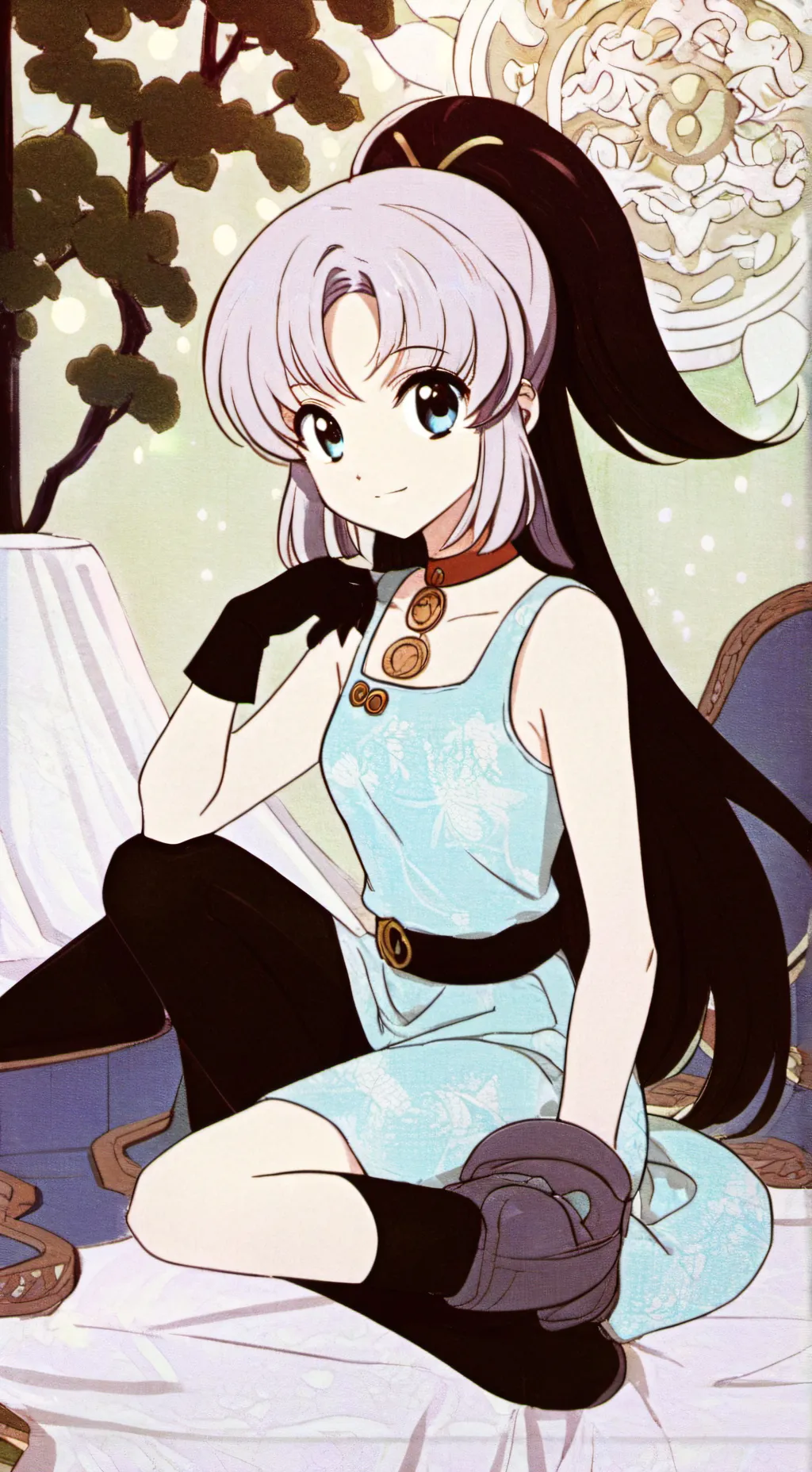 ai character: pedido de pilar background