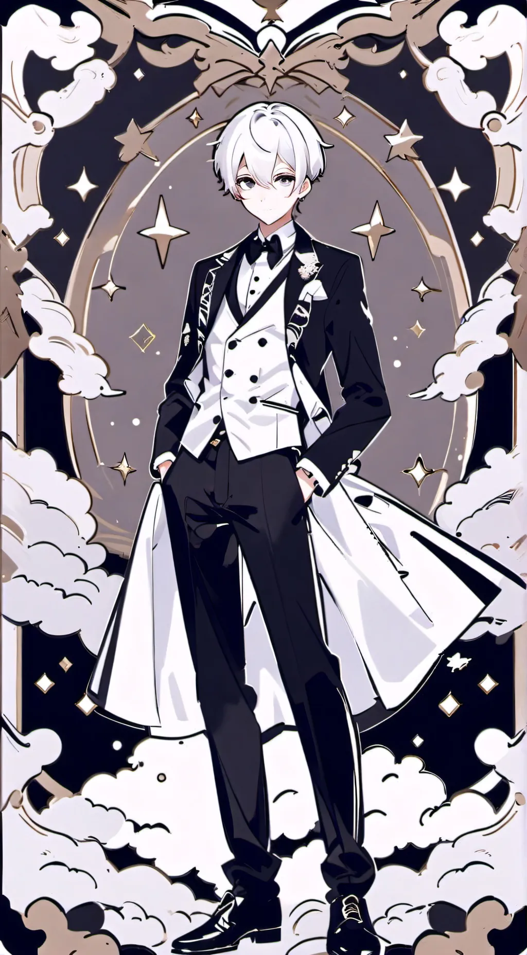 ai character: yuta x maki  background