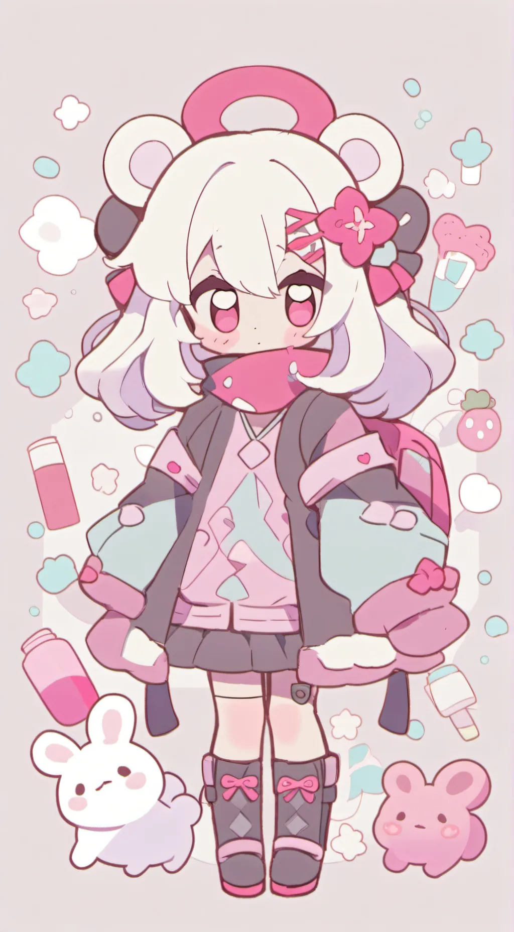 ai character: dw but my world! background