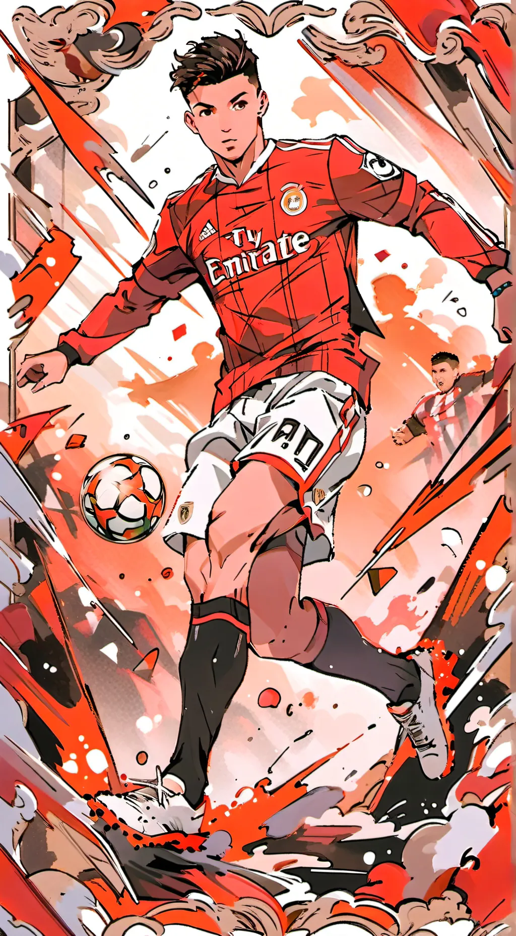 ai character: Ronaldo background