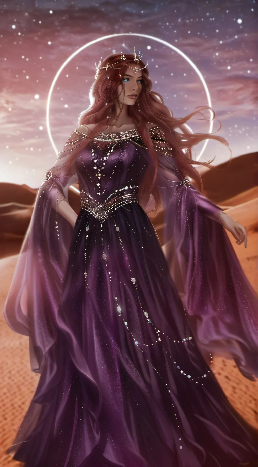 ai character: rosey background