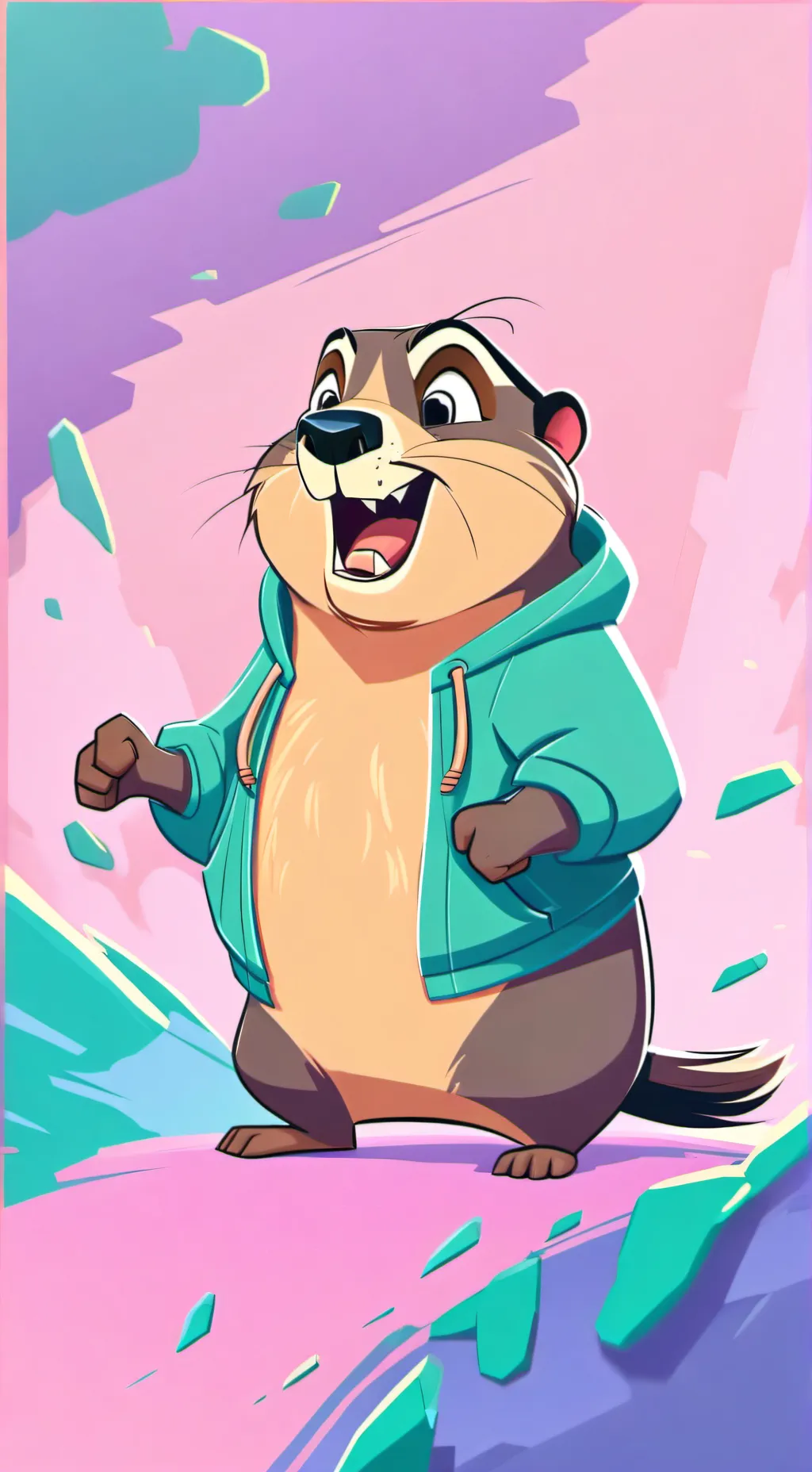 ai character: Mr grumpy background