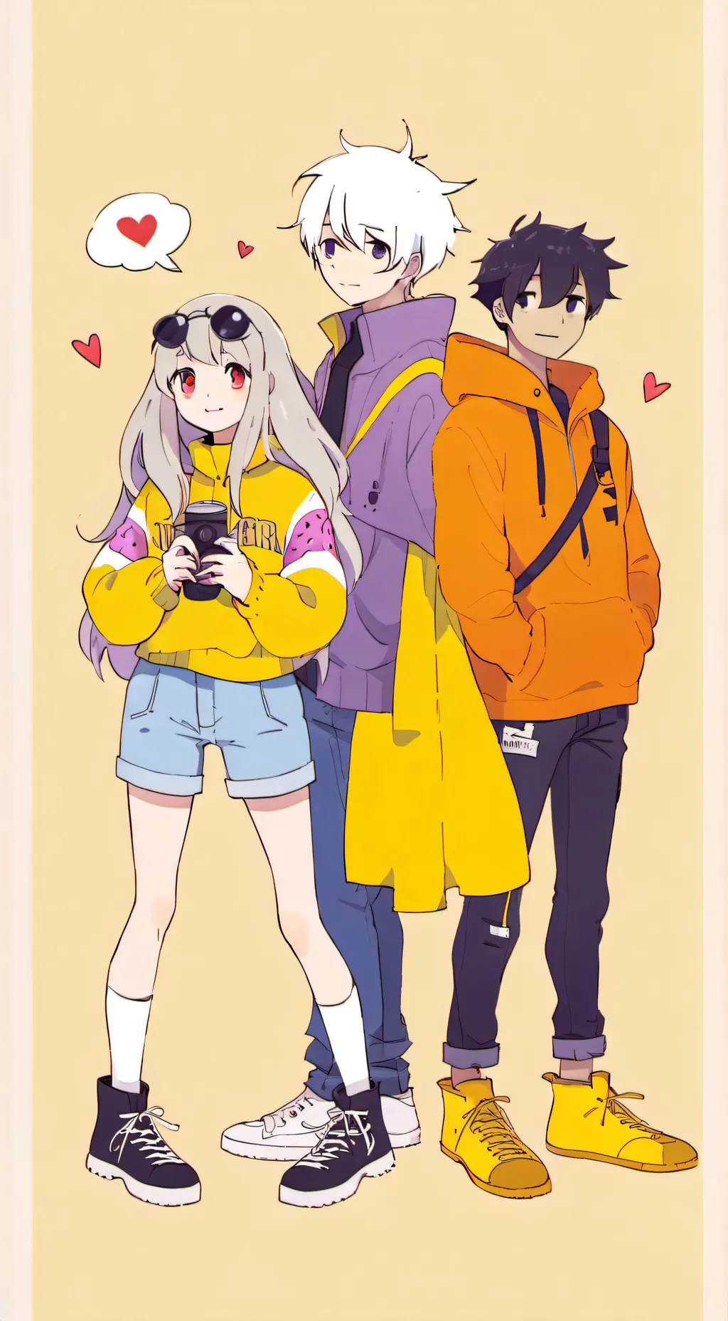 ai character: looey x sprout sus background