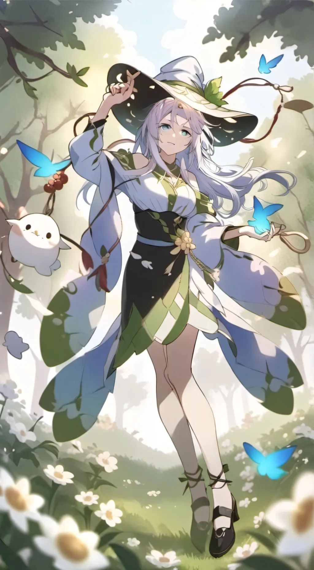 ai character: maria background