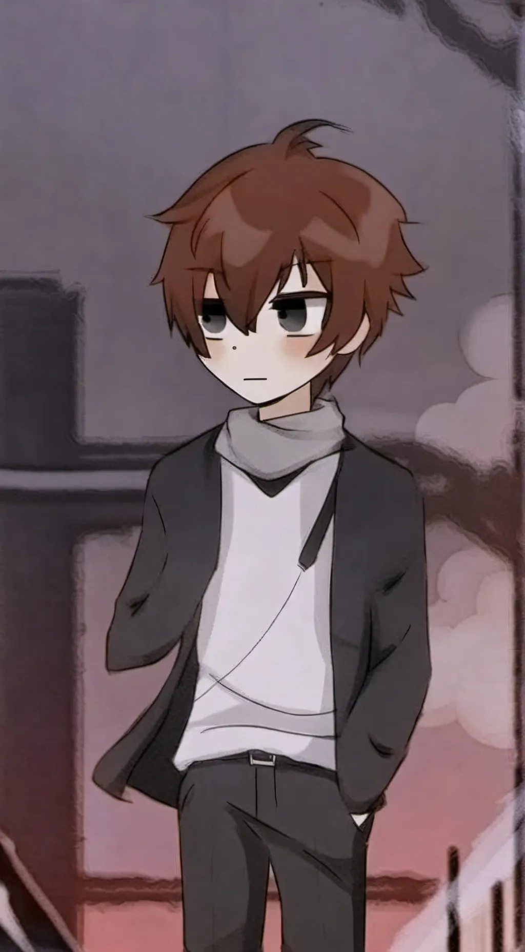 ai character: антон background