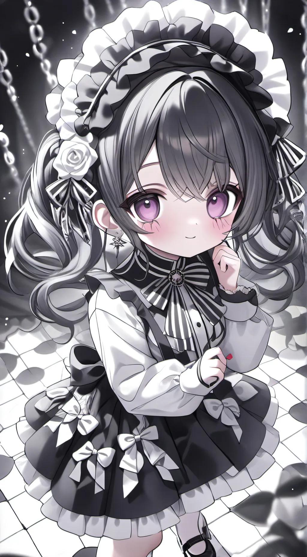 ai character: freaky pebble  background