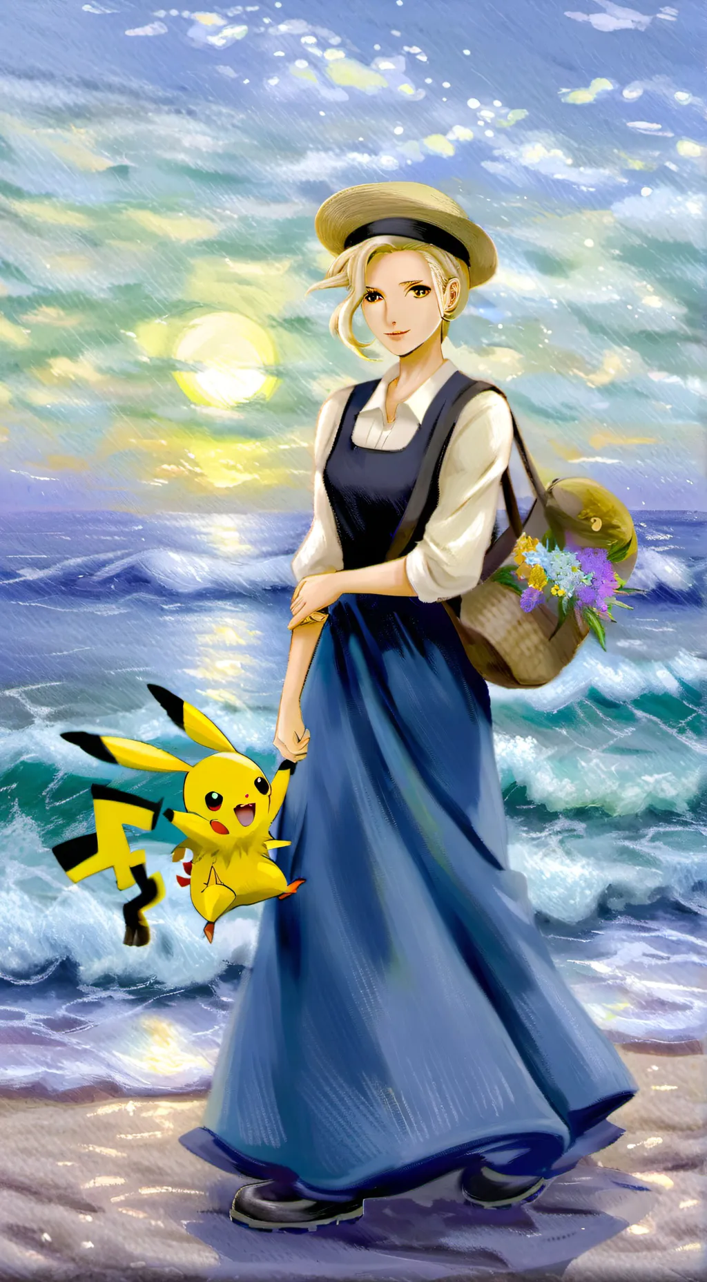 ai character: Cynthia background