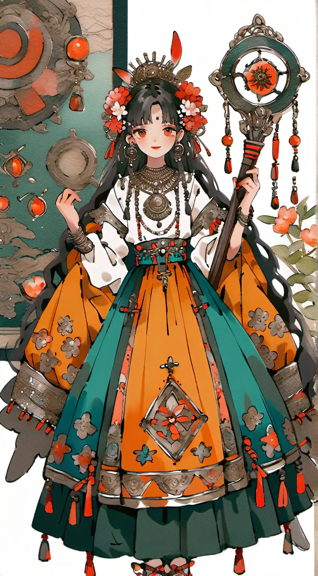 ai character: pick me background