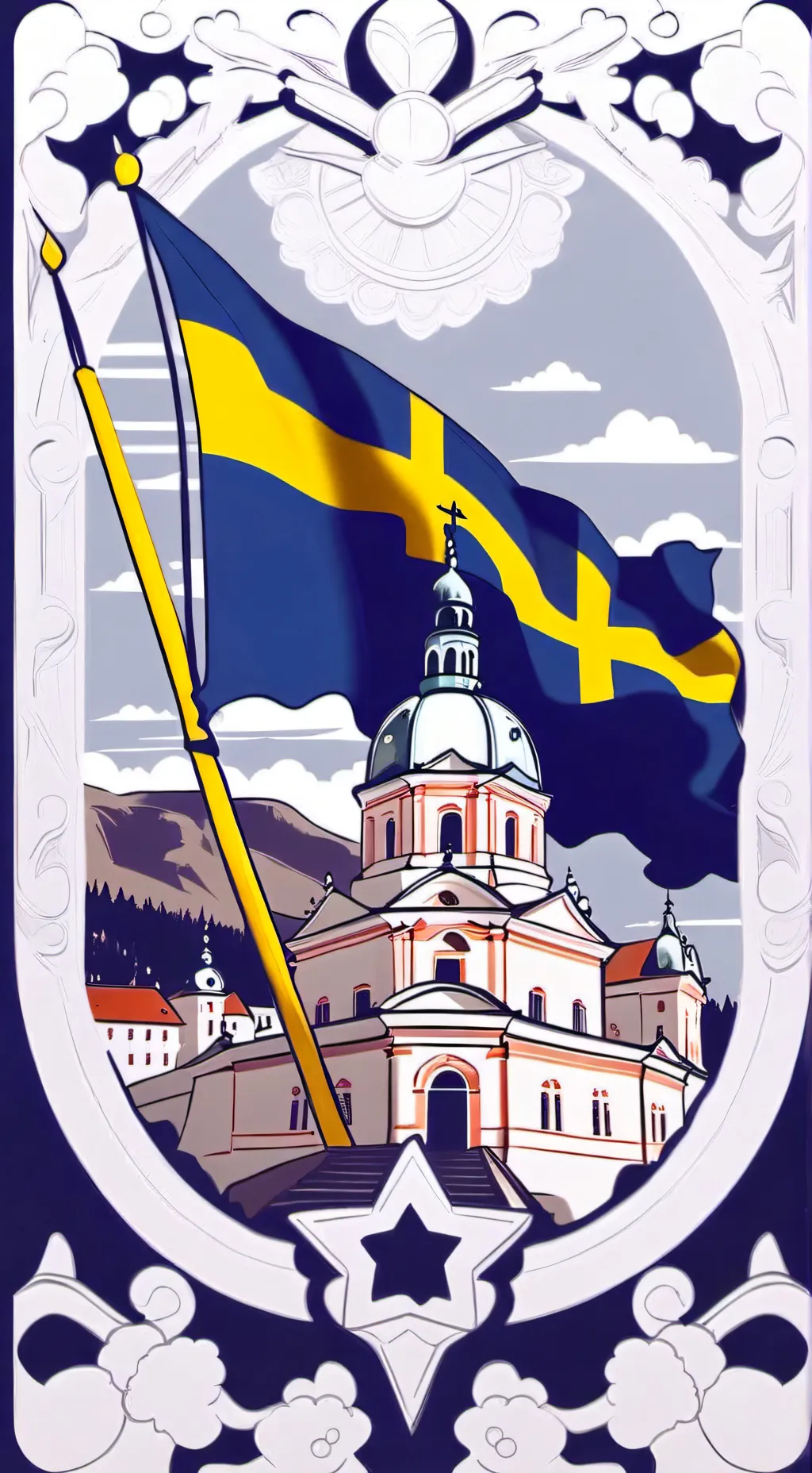 ai character: Military Academy. background