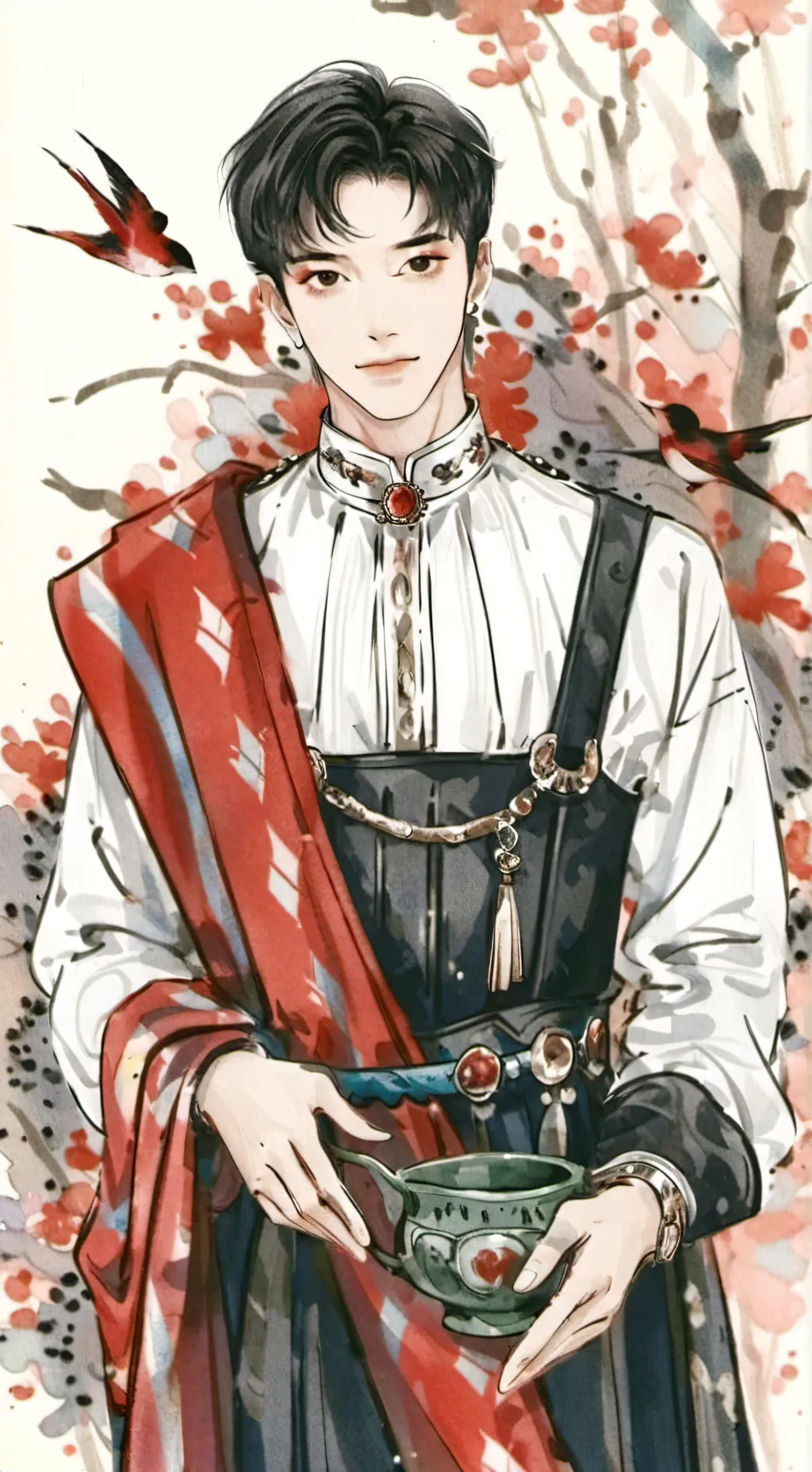 ai character: Wilbur soot  background