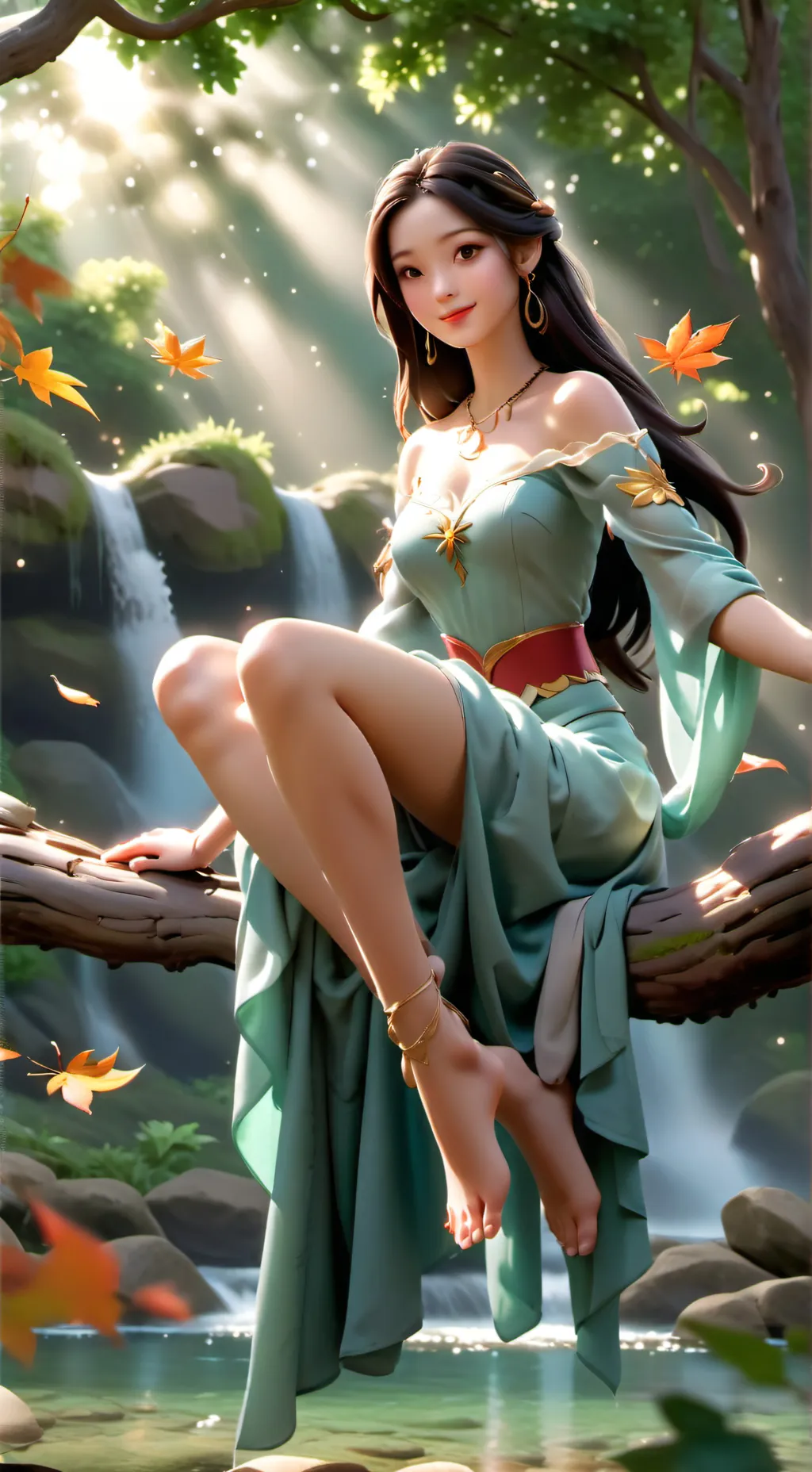 ai character: Lilly  background