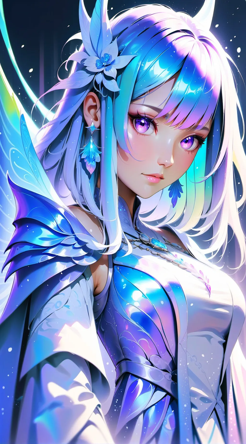 ai character: stella background