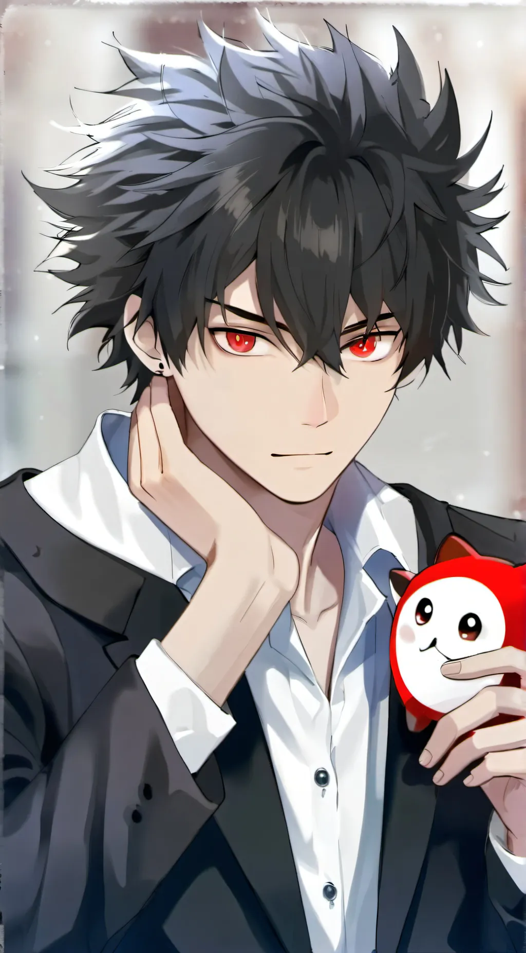 ai character: Shadow (Human) background