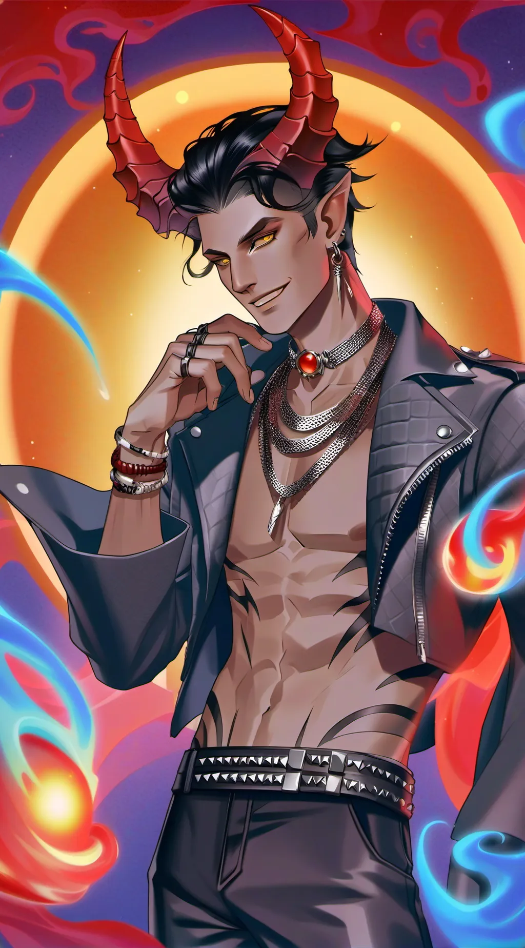 ai character: Kaz background