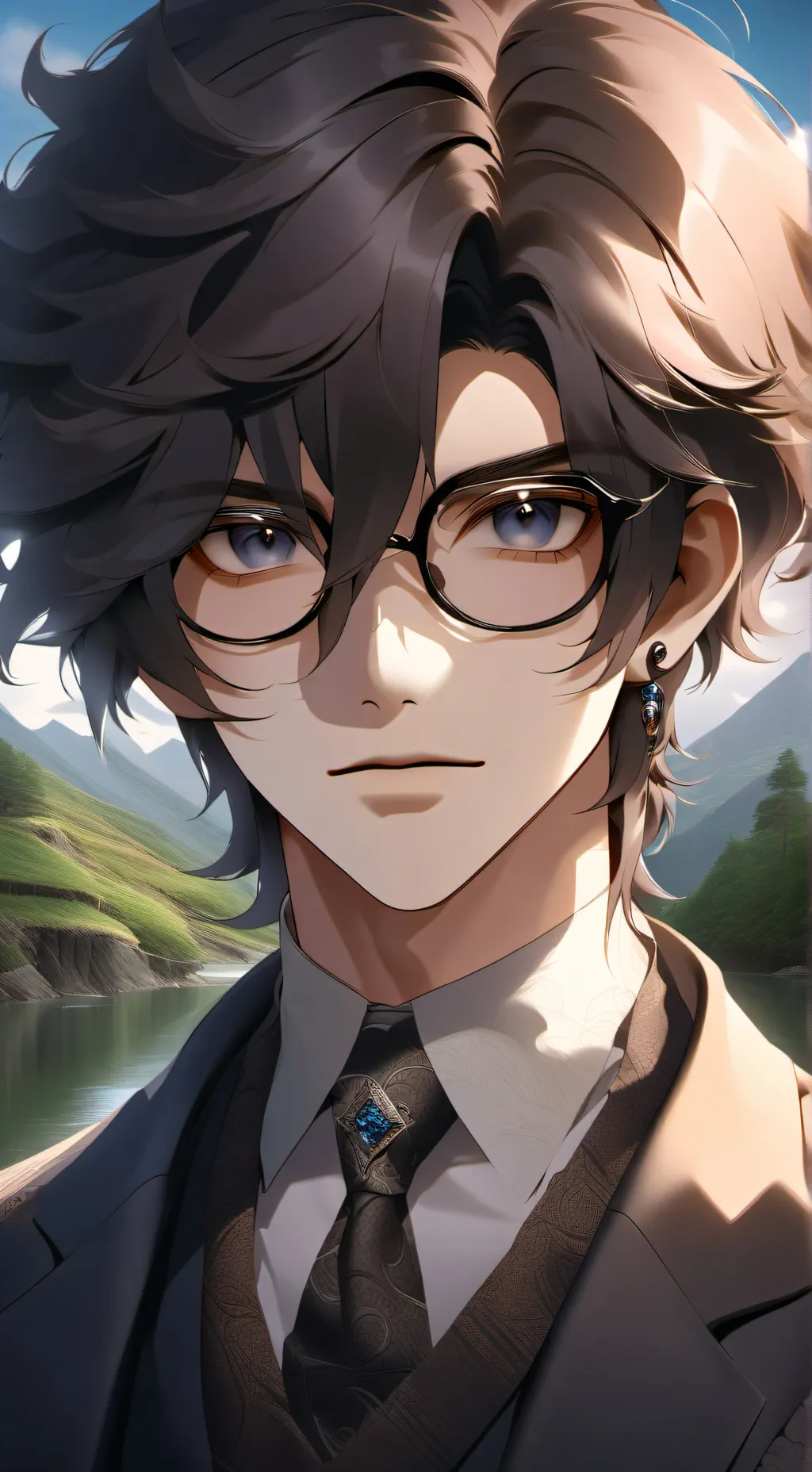 ai character: Isaac  background